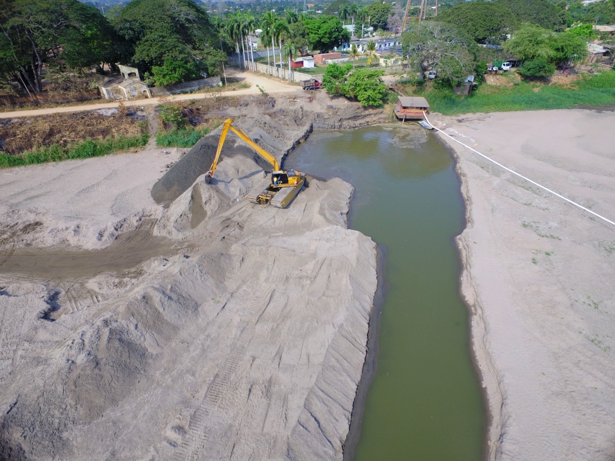 Recuperación hidráulica brazo Mompox Bolívar 3